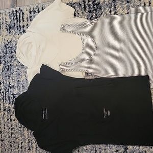 Maternity tops set of 4, small, A Pea in the Pod